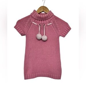 Joe Fresh Girls Pink Knit Sweater Dress 4T